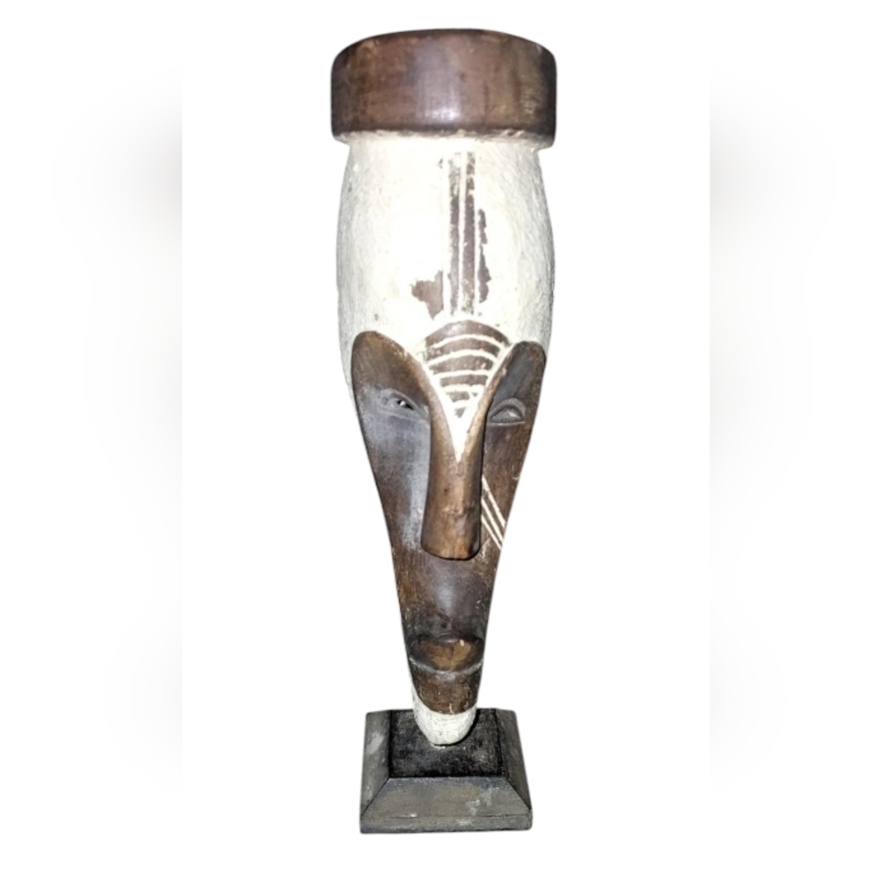 Ngil Wooden mask from the Fang people of Gabon, West Africa